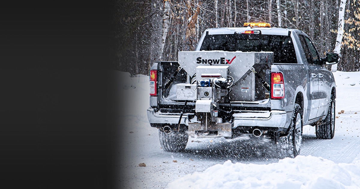 SnowEx HELIXX™ Compact Stainless Steel Hopper Spreader SnowEx HELIXX™ Compact Stainless Steel Hopper Spreader