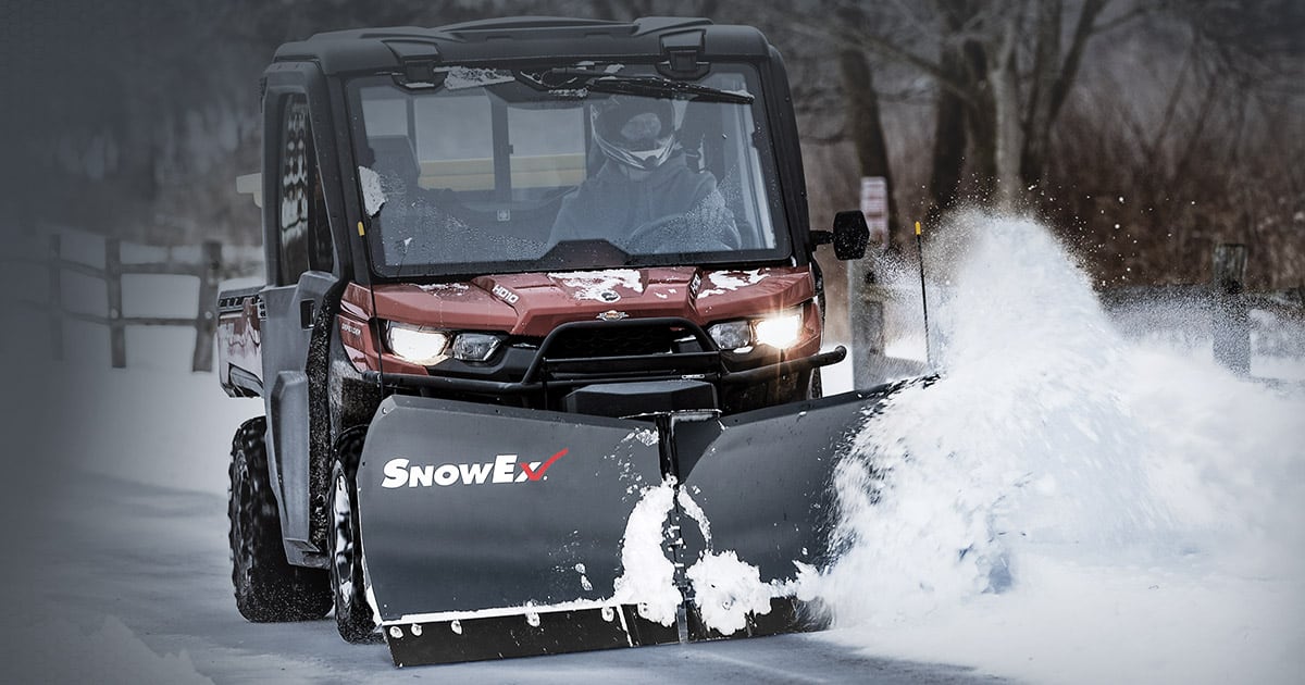SnowEx Heavy-Duty UTV V-Plow SnowEx Heavy-Duty UTV V-Plow