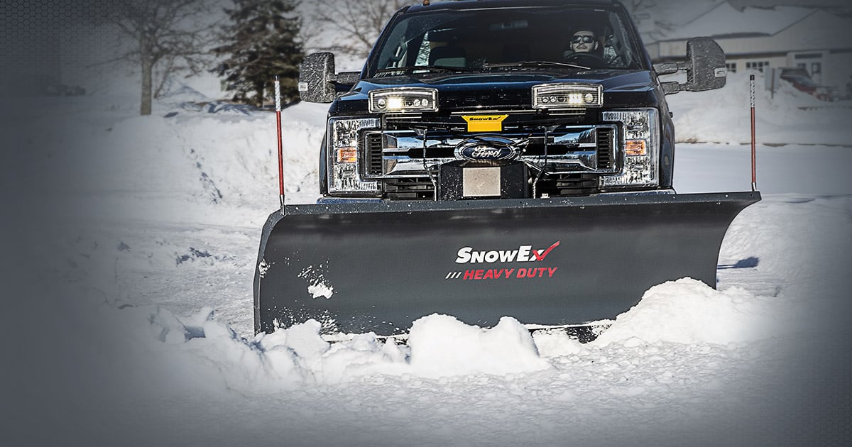SnowEx Heavy-Duty Straight Blade Plow SnowEx Heavy-Duty Straight Blade Plow