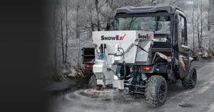 SnowEx HELIXX™ UTV Stainless Steel Hopper Spreader