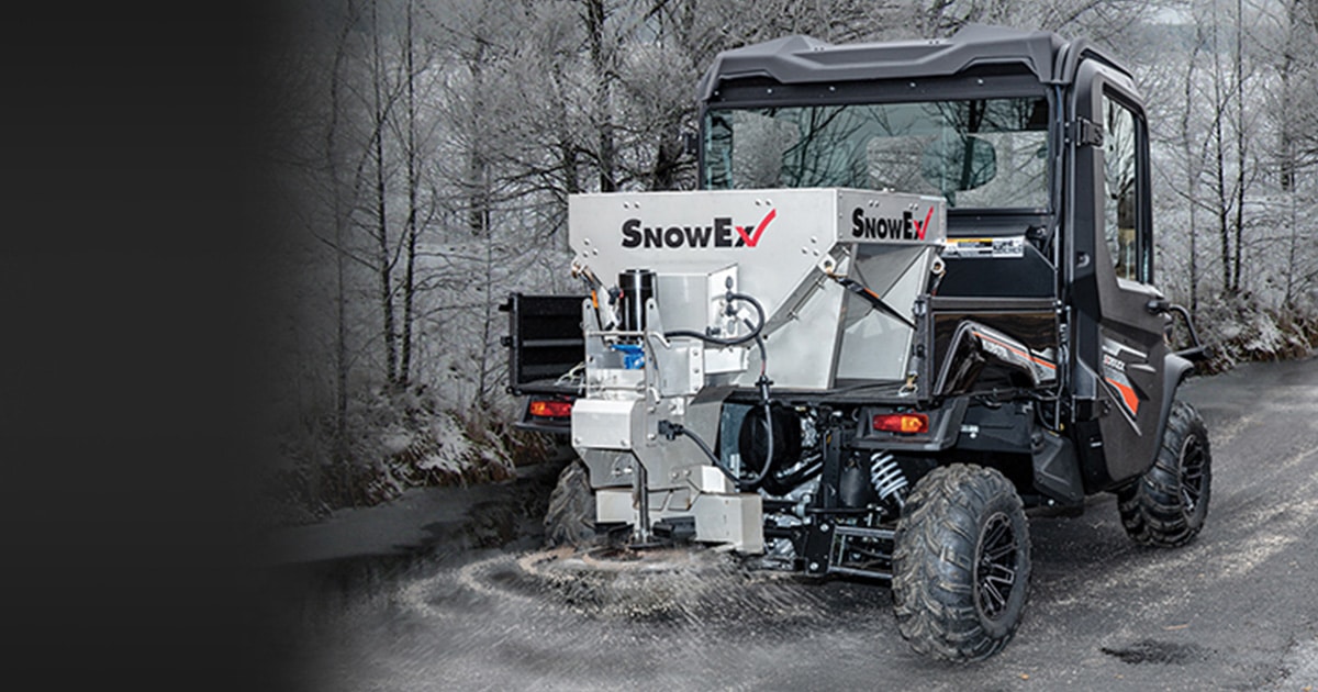 SnowEx HELIXX™ UTV Stainless Steel Hopper Spreader SnowEx HELIXX™ UTV Stainless Steel Hopper Spreader