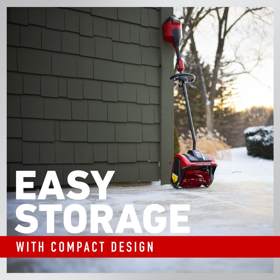 Toro 60V MAX* 12 in. (30 cm) Power Shovel - 2.5Ah Battery Included (39909)