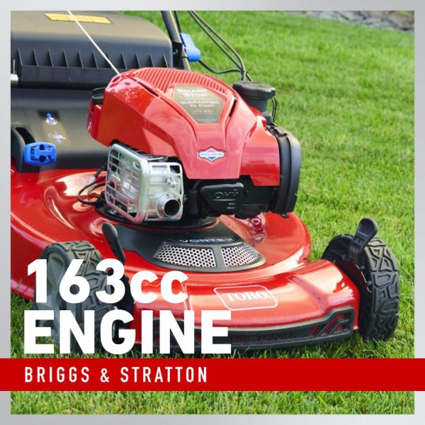 Toro 22 in. (56cm) Recycler® w/ Personal Pace® & SmartStow® Gas Lawn Mower (21463)