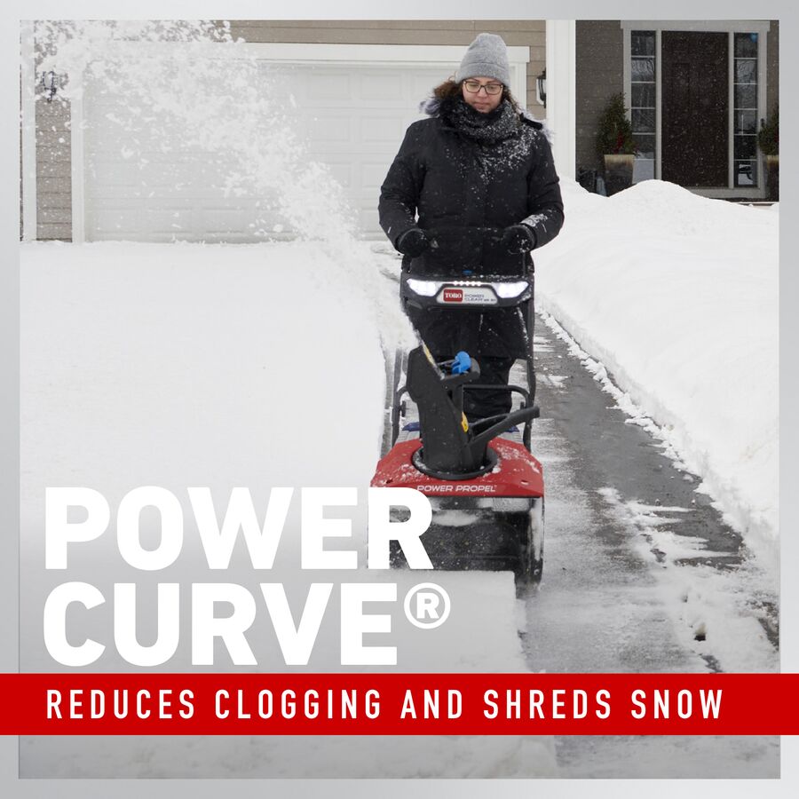 Toro 60V MAX* 21 in. (53 cm) Power Clear® Self-Propel Commercial Single-Stage Snow Blower - Battery Not Included (39922T)