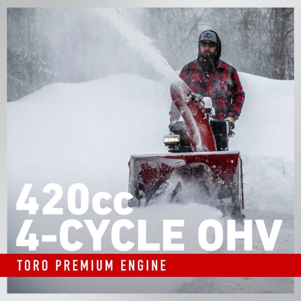 Toro 28 in. (71 cm) Power TRX HD Commercial Snow Blower 1428 OHXE (38890)