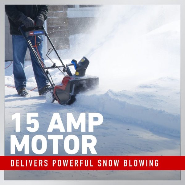 Toro 18 in. (46 cm) Power Curve® 15 Amp Electric Snow Blower (38381)