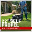 Toro 22 in. (56 cm) Recycler® Max w/ Personal Pace® & SmartStow® Gas Lawn Mower (21485)