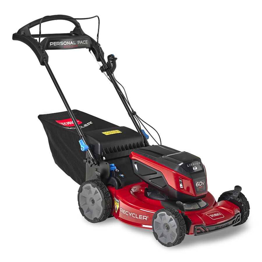 Toro 60V Max* 22 in. (56cm) Recycler® w/ Personal Pace® Lawn Mower - 8.0Ah Battery Included (21469)