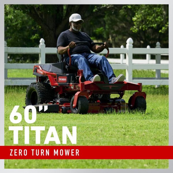 Toro 60 in. (152 cm) TITAN® MyRIDE® Zero Turn Mower (76614)