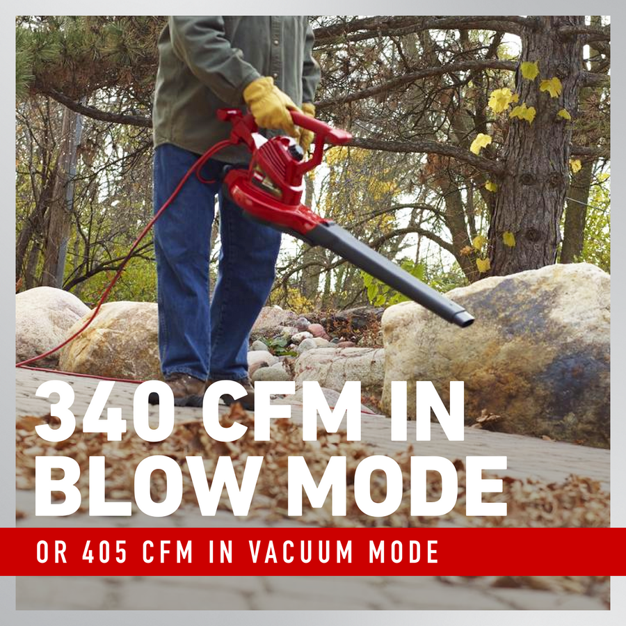 Toro 340 CFM Ultra Corded Electric Leaf Blower/Vac (51619)