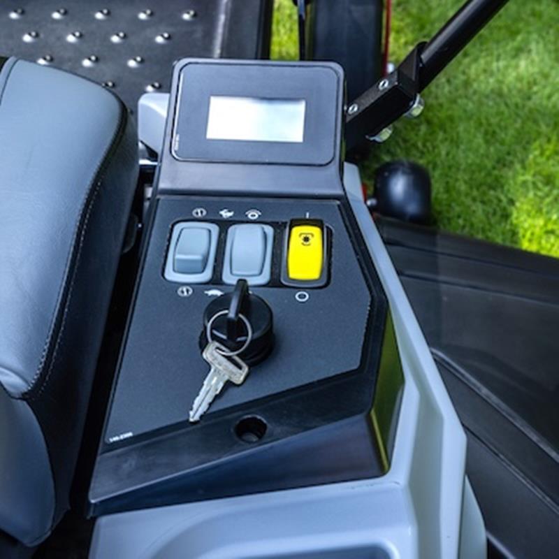 Exmark Quest V-Series with Flex-Force 60V Battery and 42" Electric Series 2 Deck Exmark Quest V-Series with Flex-Force 60V Battery and 42" Electric Series 2 Deck