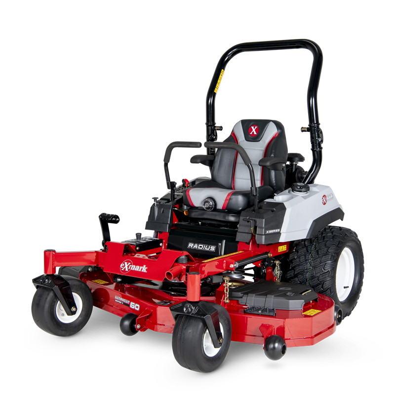 Exmark Radius X-Series with 31 HP* Kawasaki FX921 Engine and 60” Ultracut Series 4 Deck Exmark Radius X-Series with 31 HP* Kawasaki FX921 Engine and 60” Ultracut Series 4 Deck