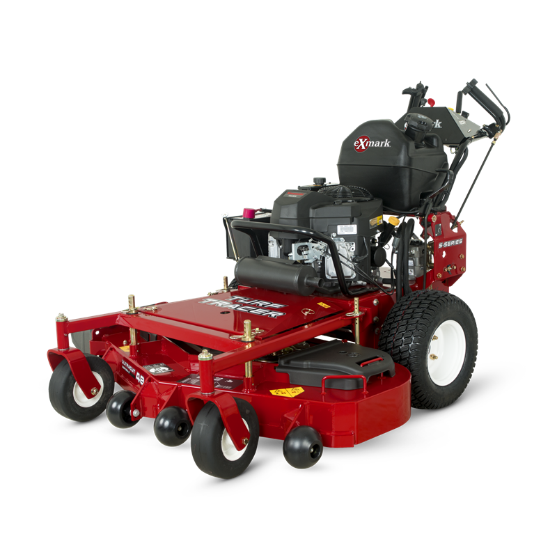 Exmark Turf Tracer S-Series with 14.5 HP* Kawasaki FS481V Engine and 48" UltraCut Series 3 Deck with StandOn Exmark Turf Tracer S-Series with 14.5 HP* Kawasaki FS481V Engine and 48" UltraCut Series 3 Deck with StandOn